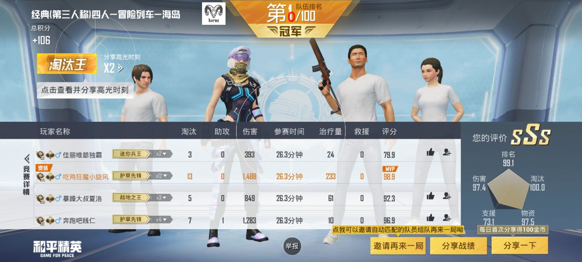 和平精英ios《挑战者》辅助完美上分皇冠
